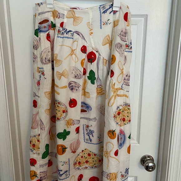 Worn once Lisa Says Gah Maeve Midi Skirt in buno appetito sz L - Picture 3 of 5